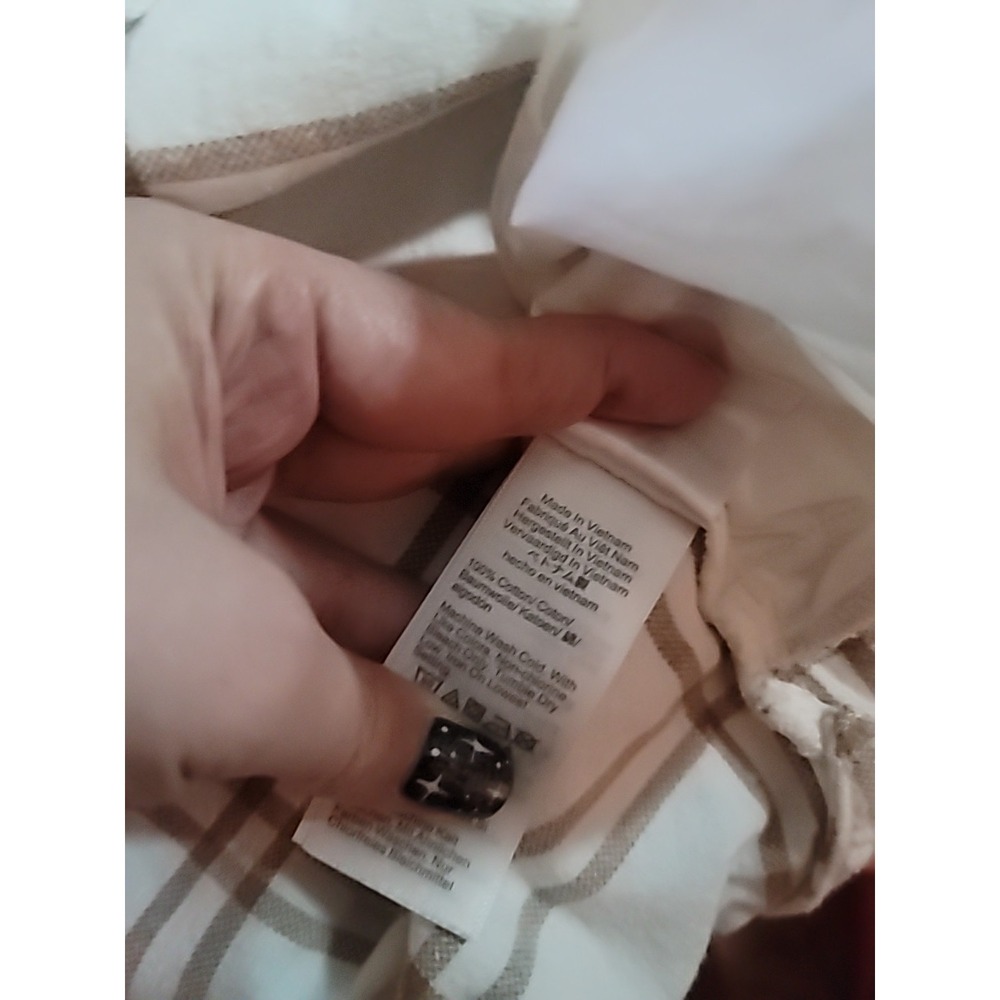 J. Crew Plaid Flannel W/ Pockets Shirt-Jacket Shacket Size Small Tan 100% Cotton - Picture 7 of 7